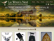 Tablet Screenshot of lawrensnest.com